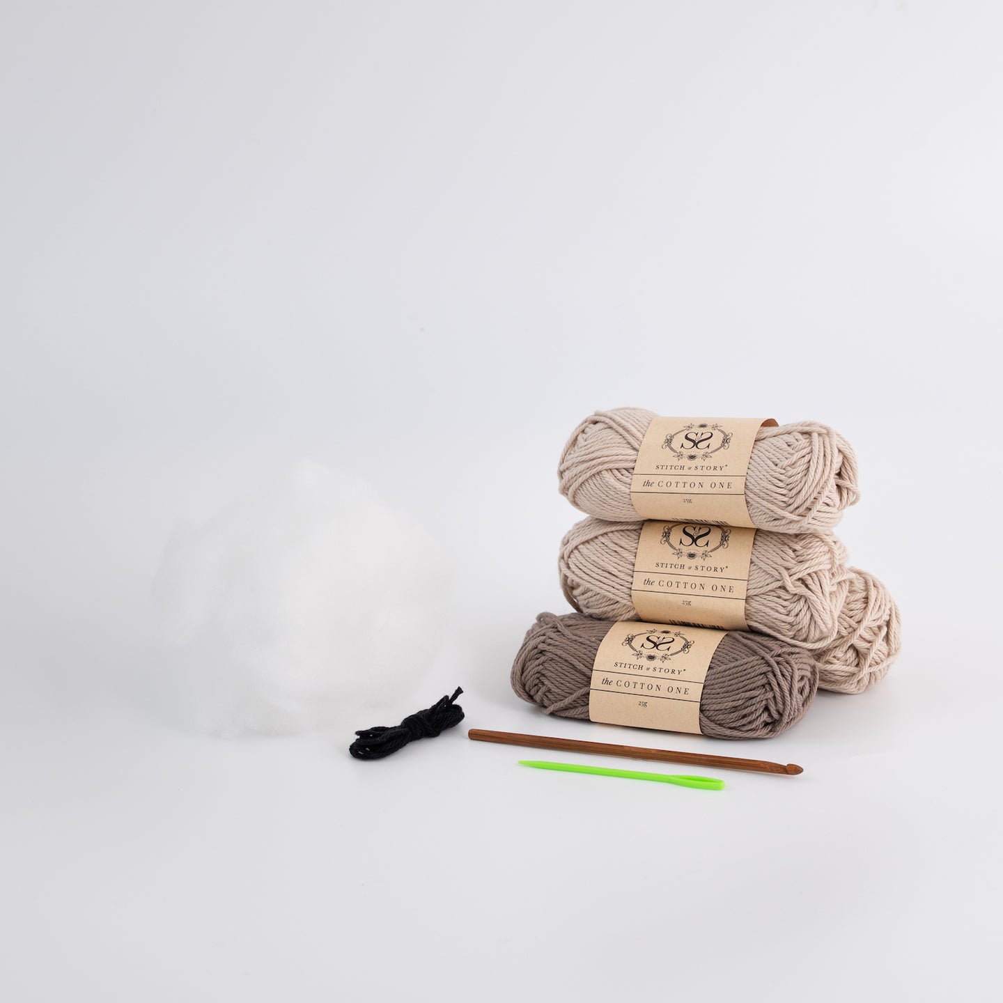 Sloth Amigurumi Crochet Kit