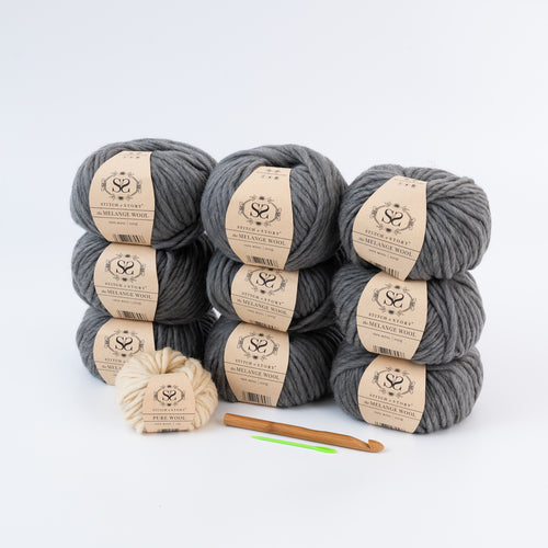 Personalised Blanket Beginners Crochet Kit