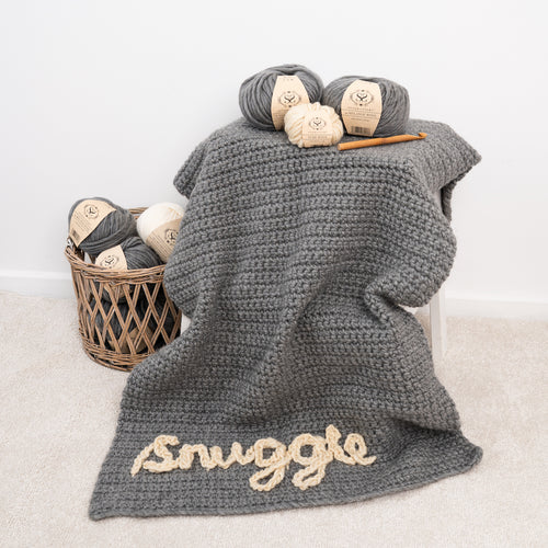 Personalised Blanket Beginners Crochet Kit