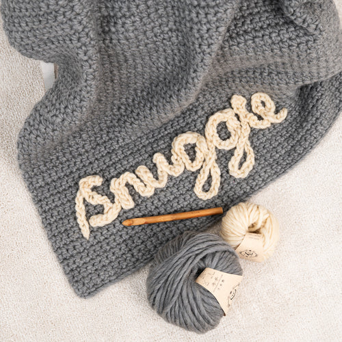 Personalised Blanket Beginners Crochet Kit