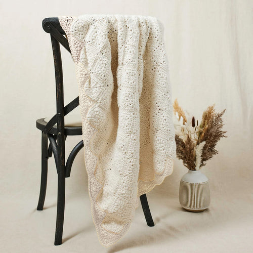 Springtime Motif Blanket Crochet Kit