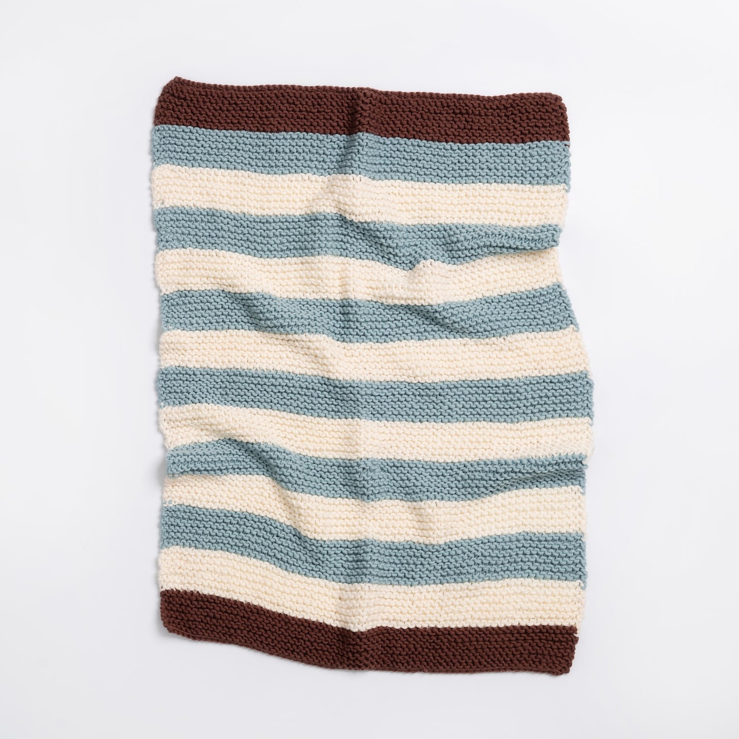 Stripy Beginner Blankie Knitting Kit