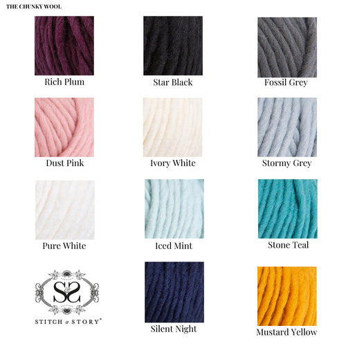 The Chunky Wool 100g balls