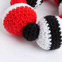 Tricolour Bubble Baby Toy Crochet Kit