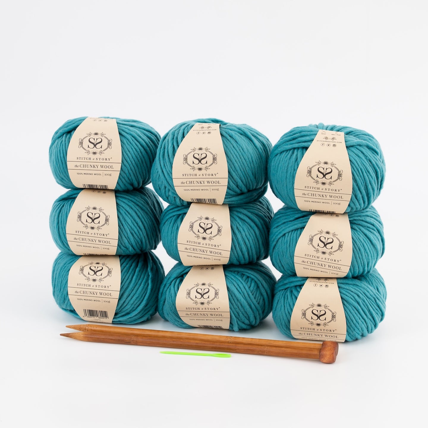 Bounty Throw Knitting Kit New Edition