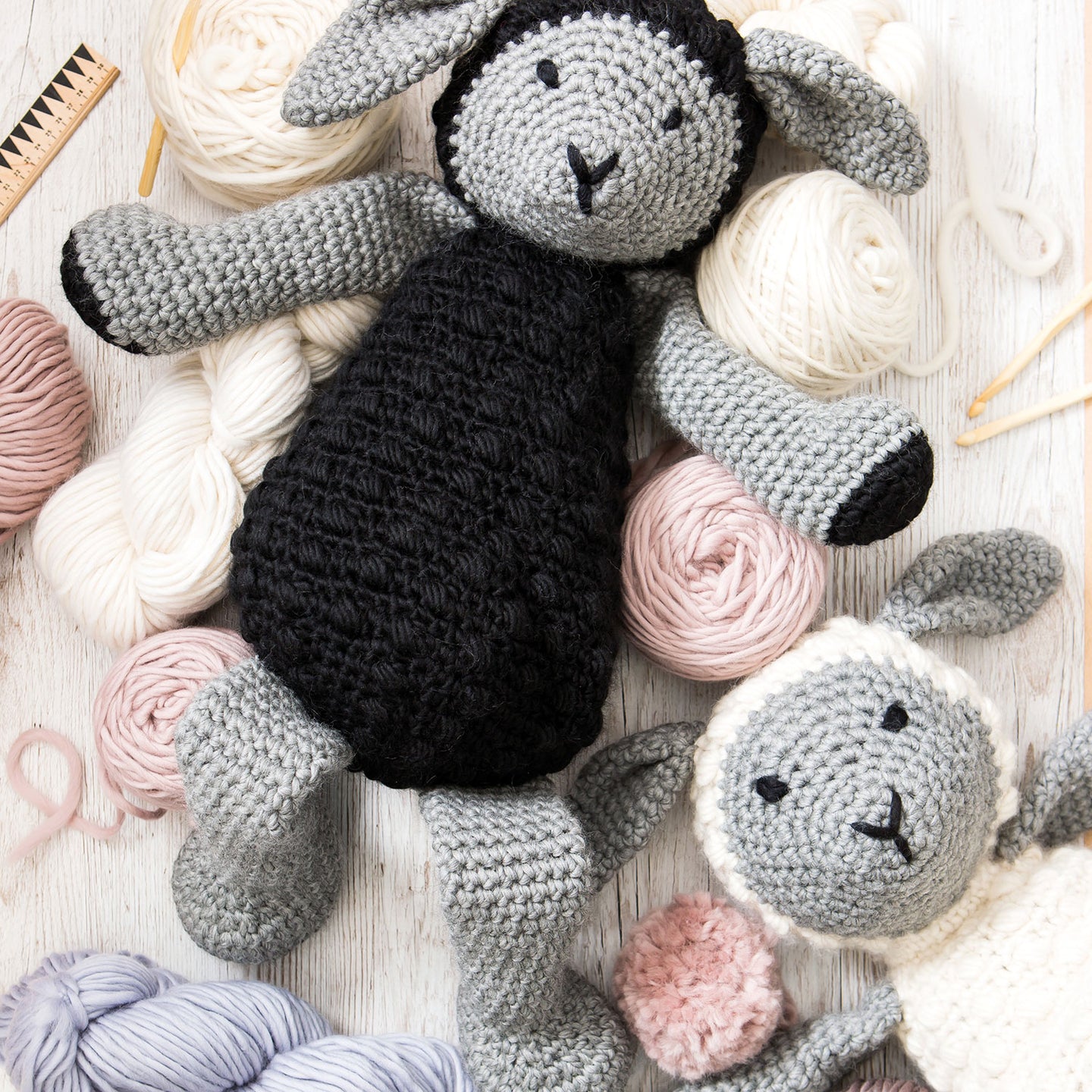 Mabel Bunny and Co Crochet Book by Claire Gelder