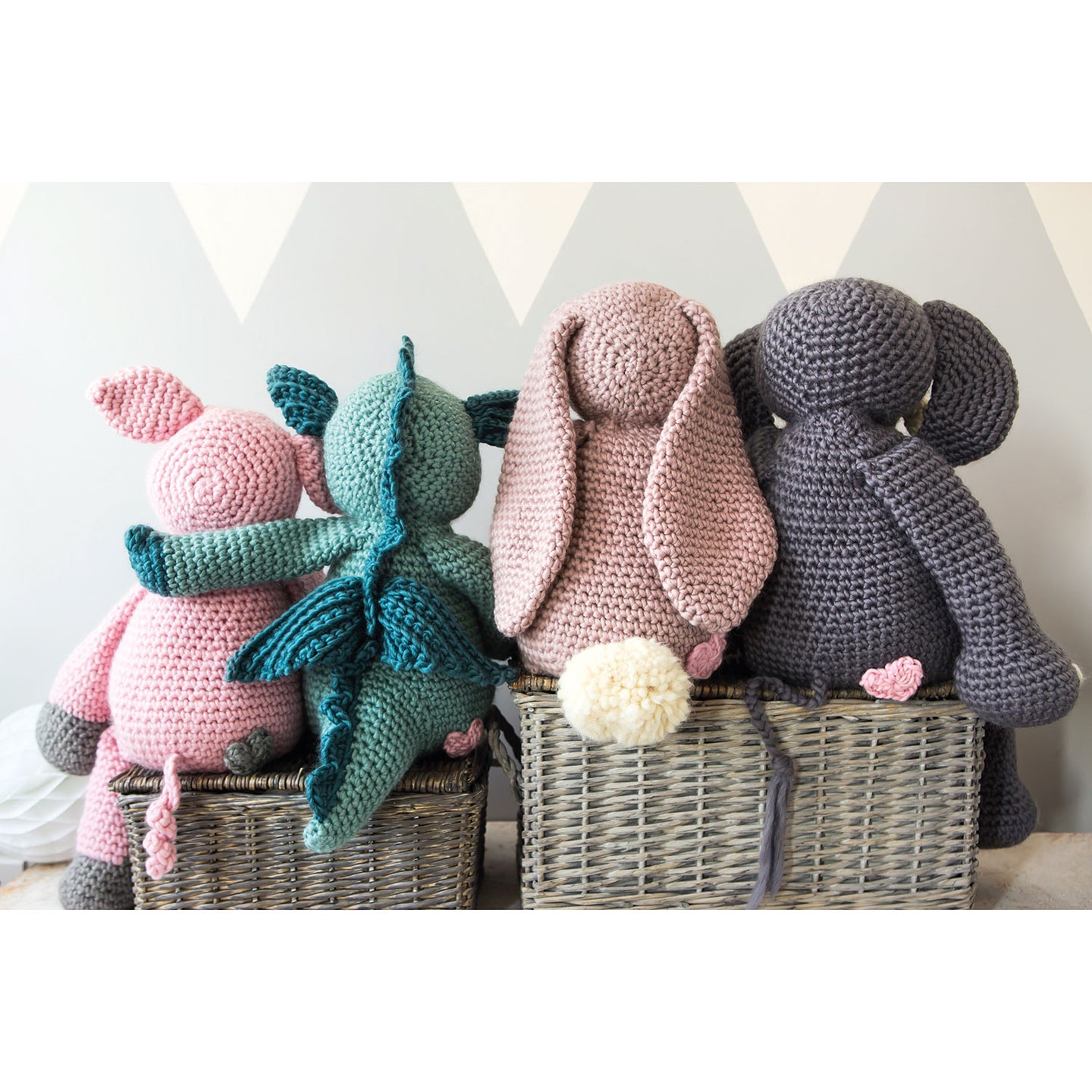 Mabel Bunny and Co Crochet Book by Claire Gelder