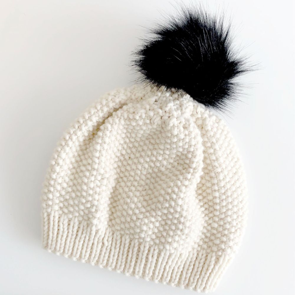 Pink Faux Fur Pom-pom