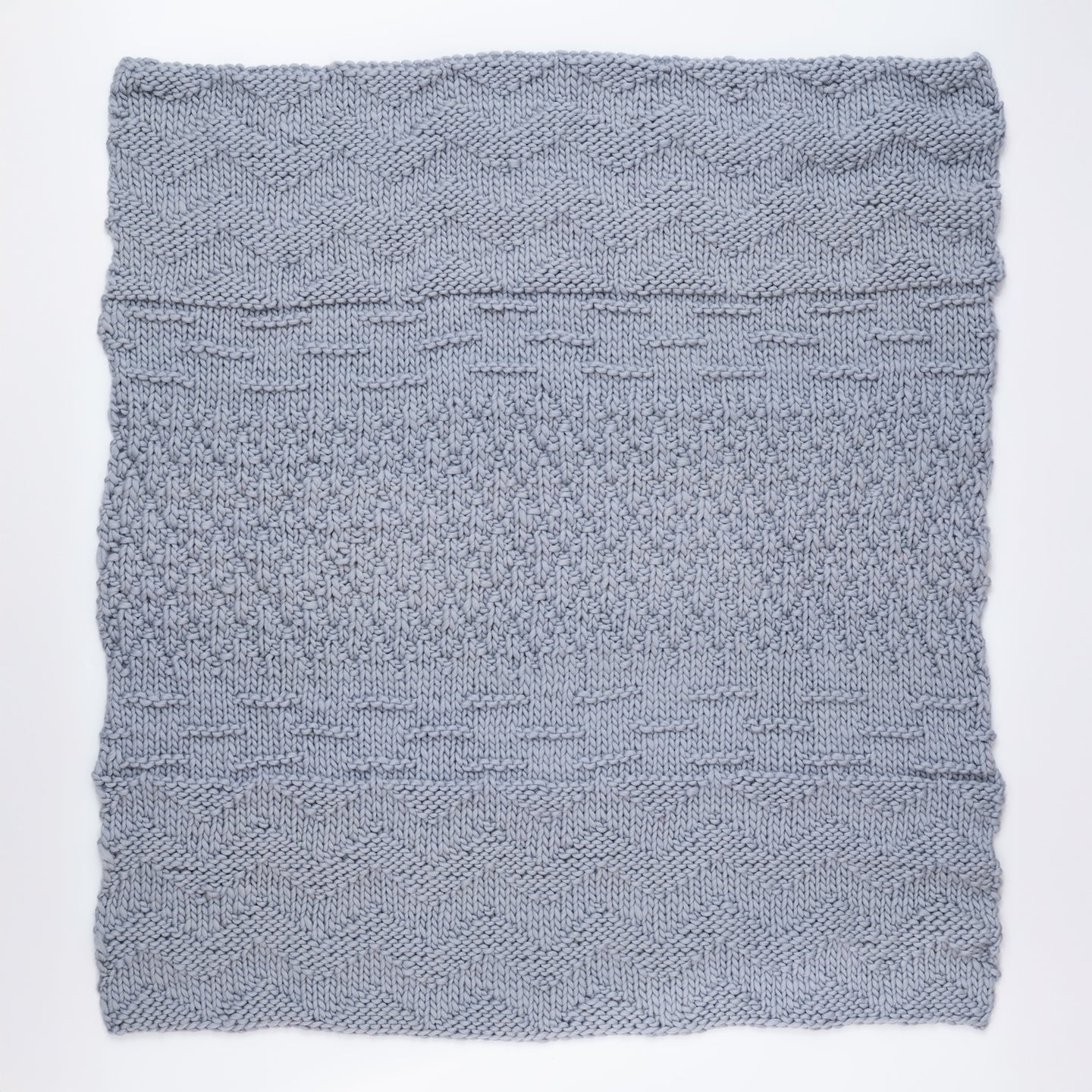 Soft Lofty Throw Knitting Kit