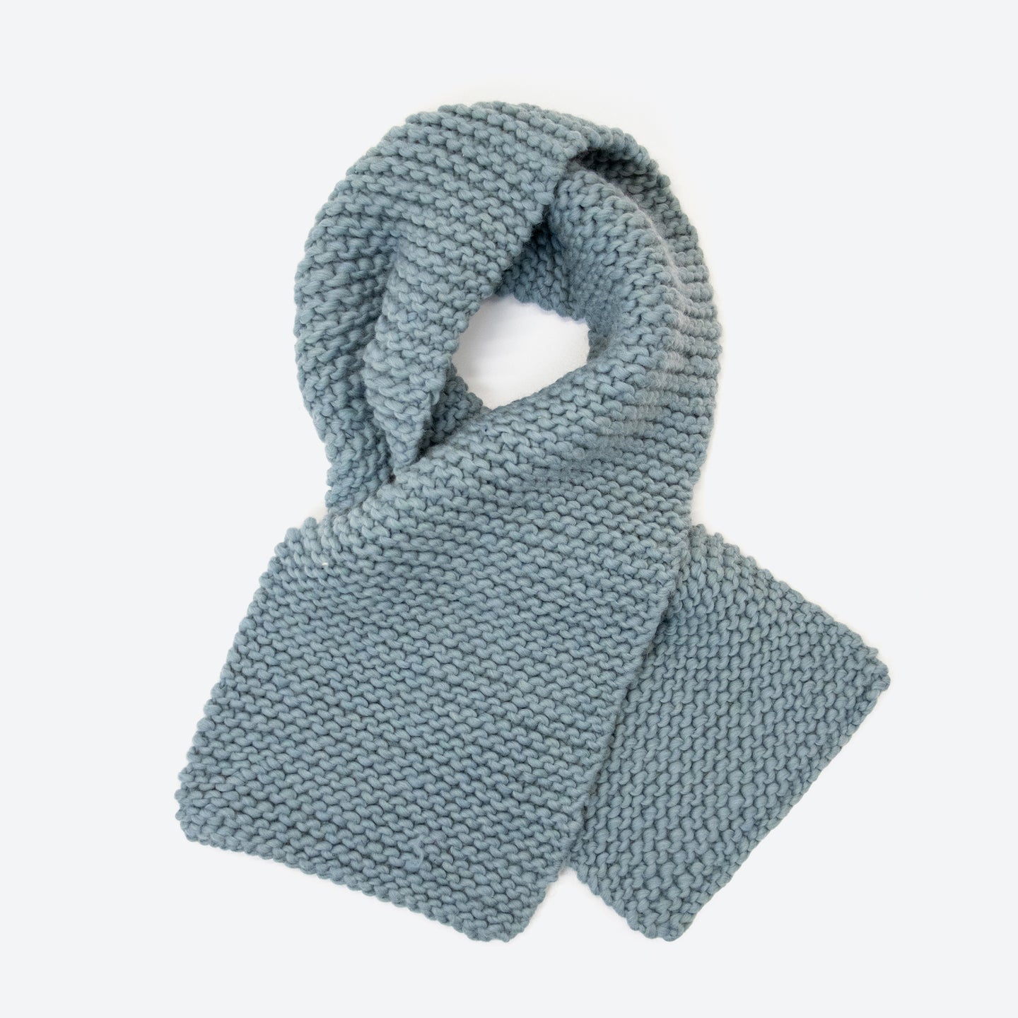 Blake Garter Scarf Downloadable Pattern