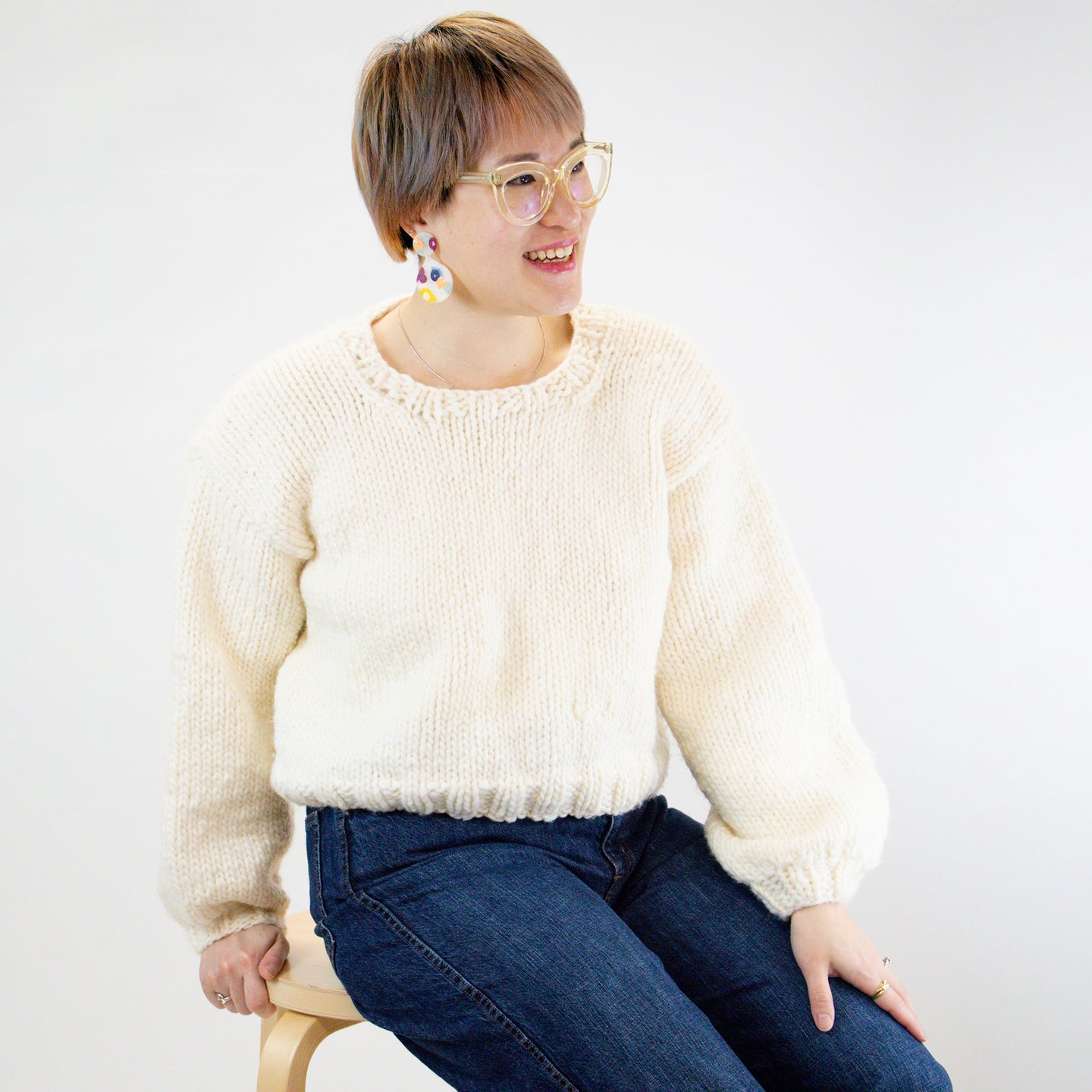 Logan Jumper Easy Knitting Kit