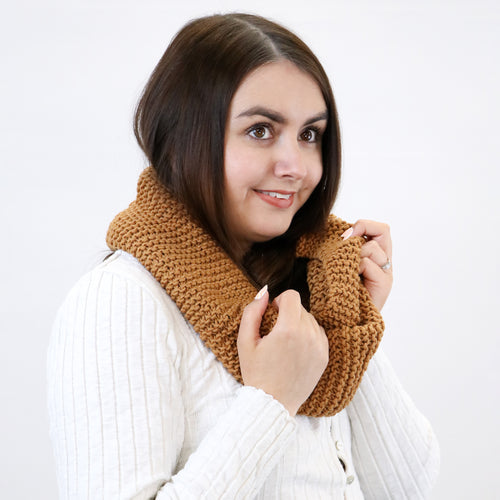 Sage Garter Snood Downloadable Pattern