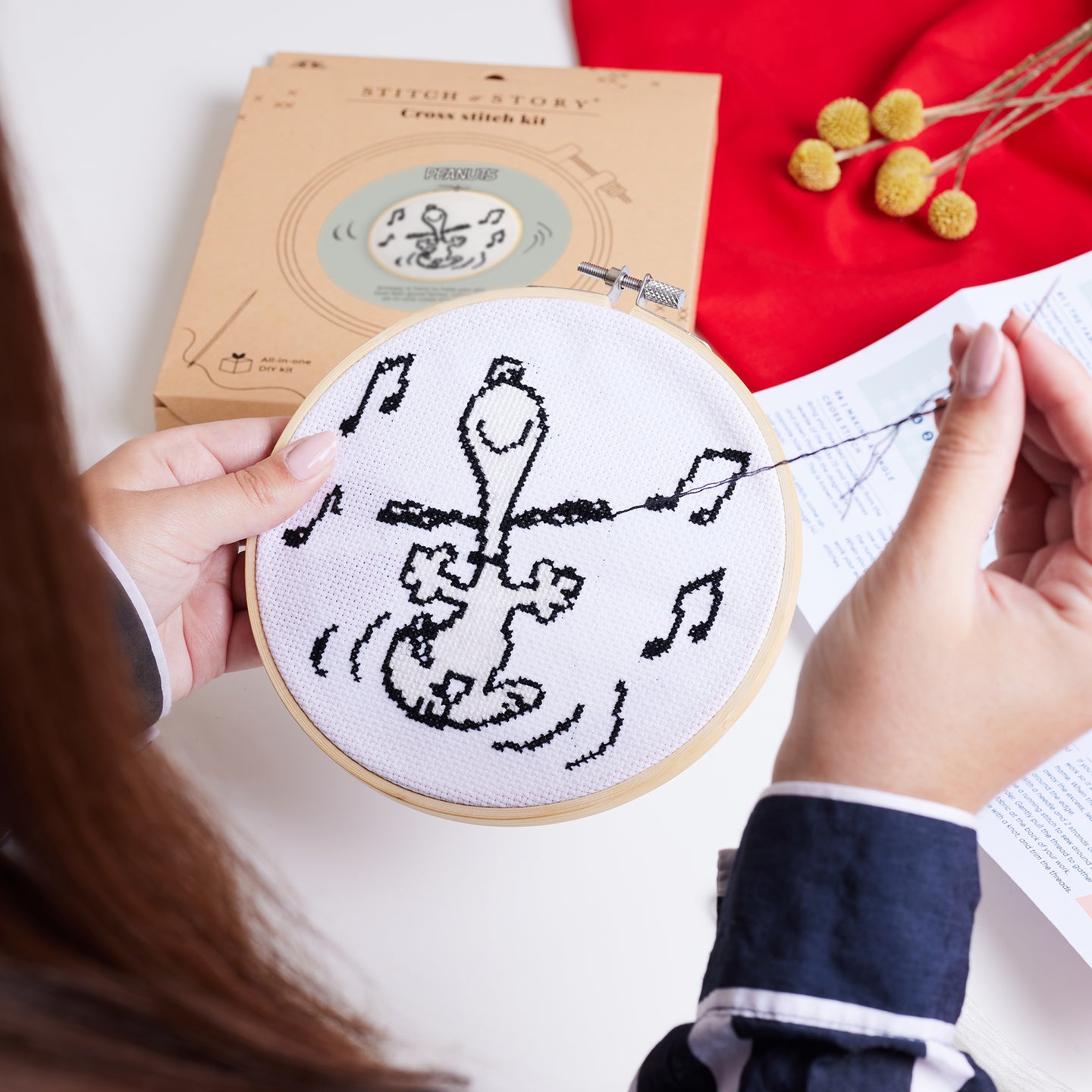 Peanuts: Dance Cross Stitch Kit