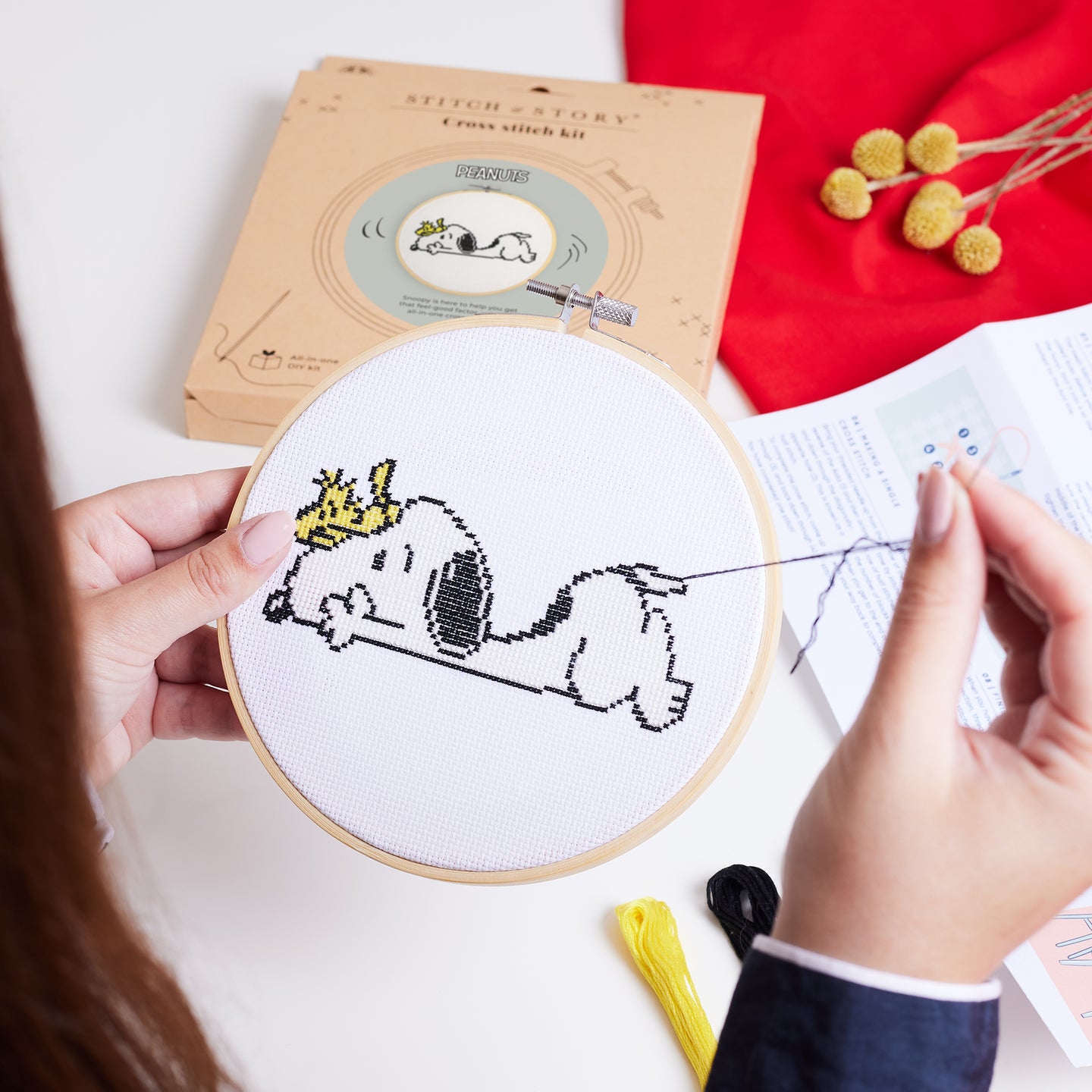 Peanuts: Giggle Cross Stitch Kit