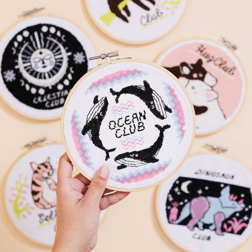 Find Your Club: Ocean Club Cross Stitch Kit
