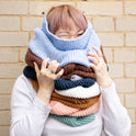 Sage Snood Beginner Knitting Kit