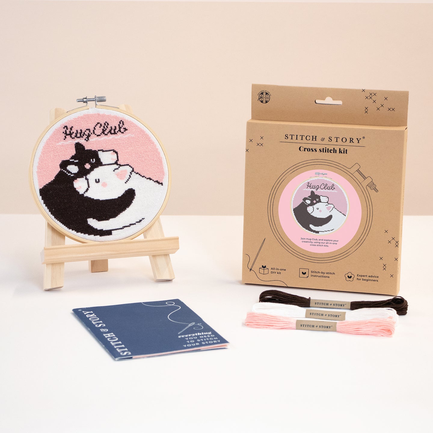 Find Your Club: Hug Club Cross Stitch Kit