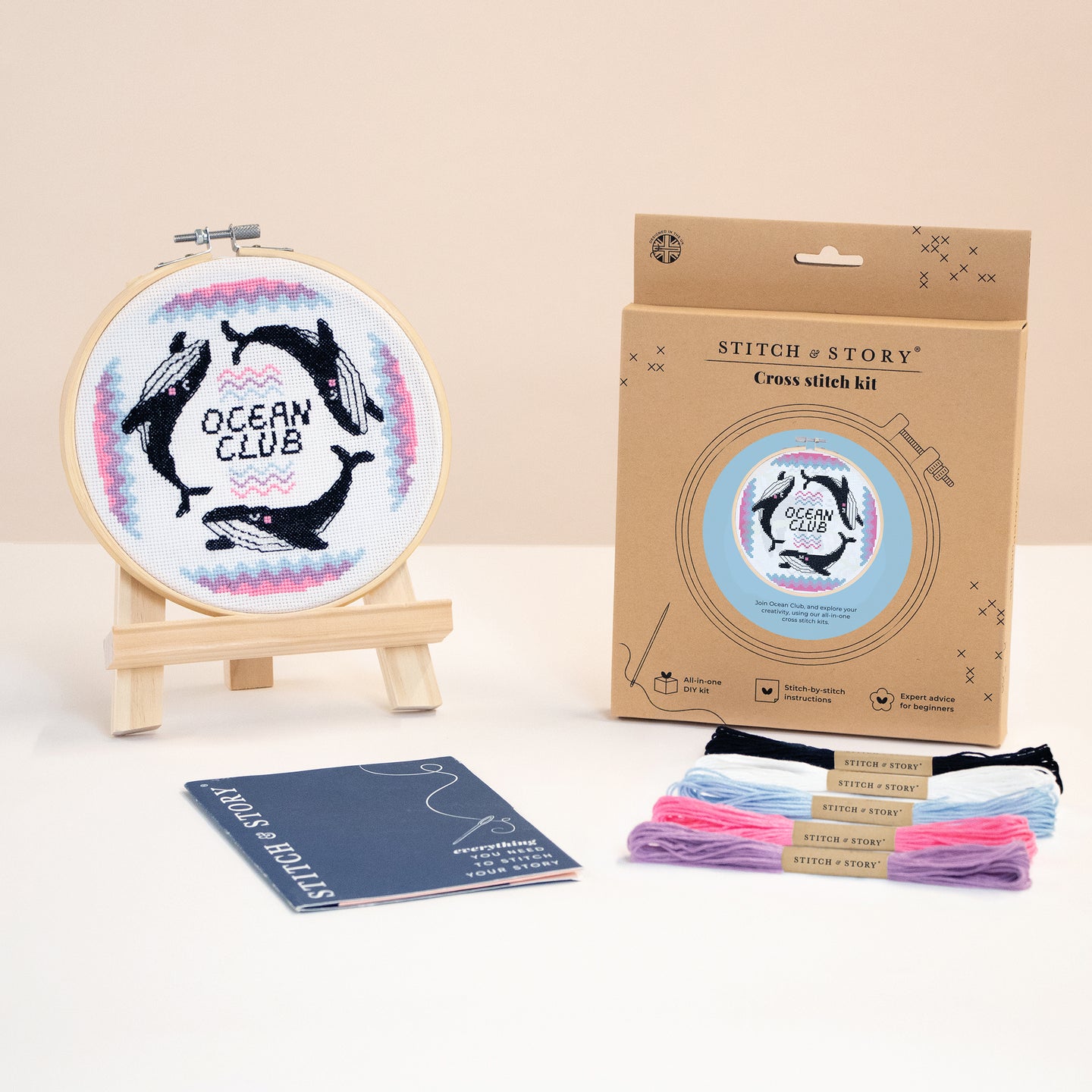 Find Your Club: Ocean Club Cross Stitch Kit