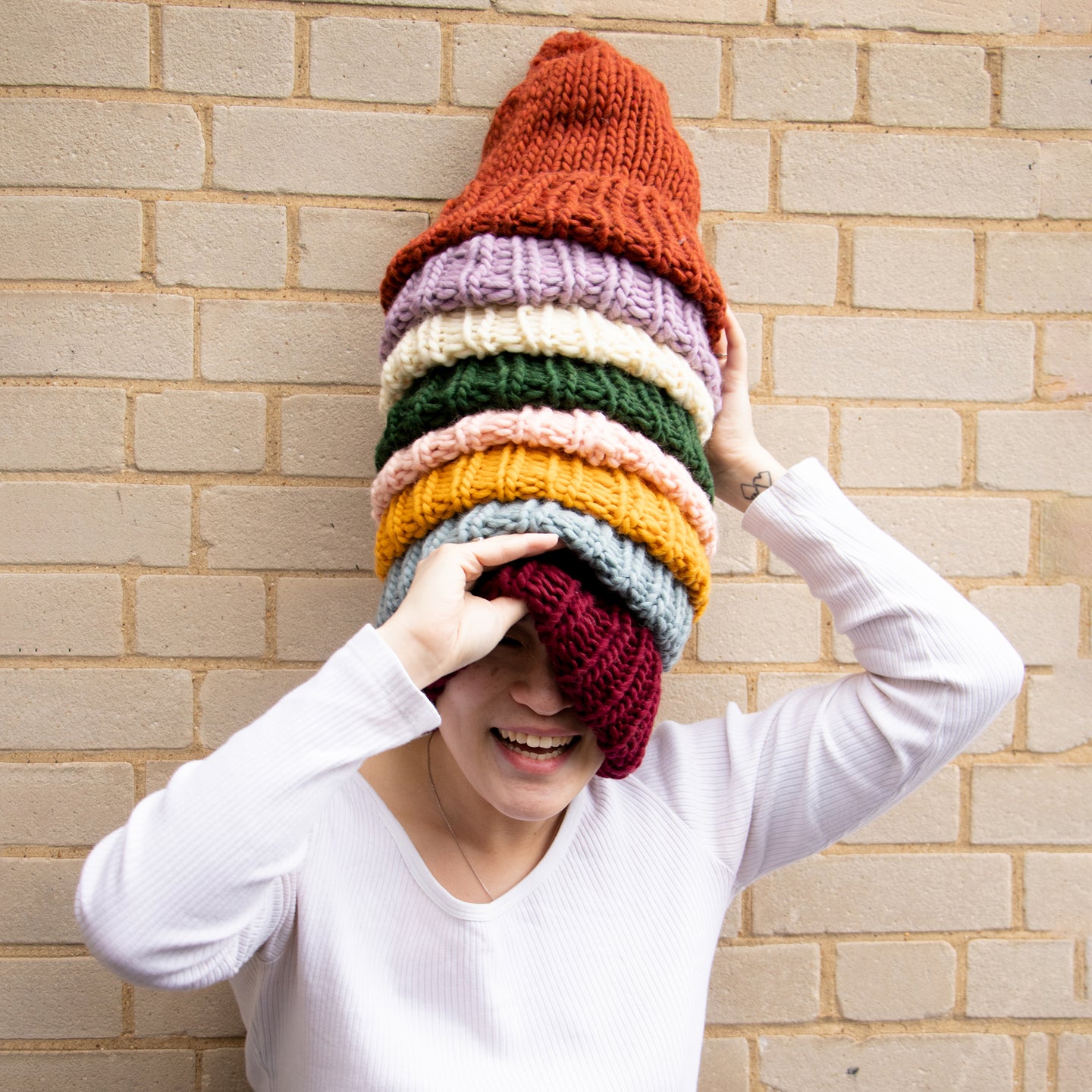 Nova Pom Pom Beanie Downloadable Pattern1