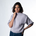 Belle Mock Neck Sweater Knitting Kit