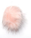 Pink Faux Fur Pom-pom