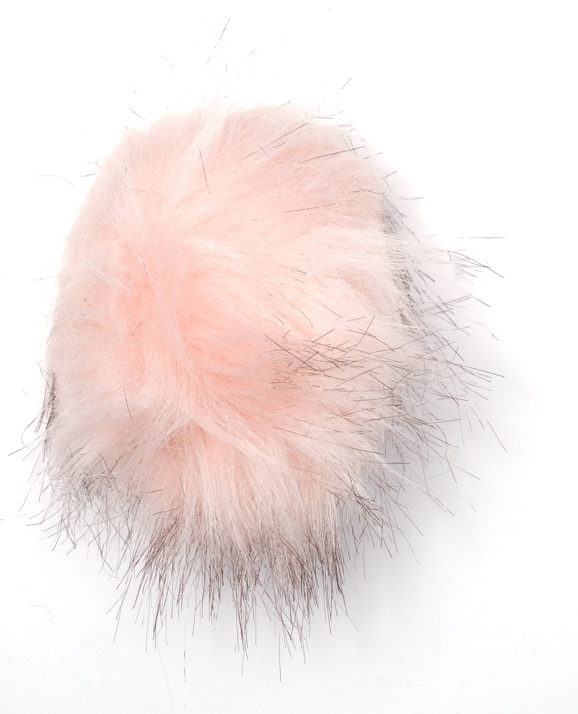 Pink Faux Fur Pom-pom