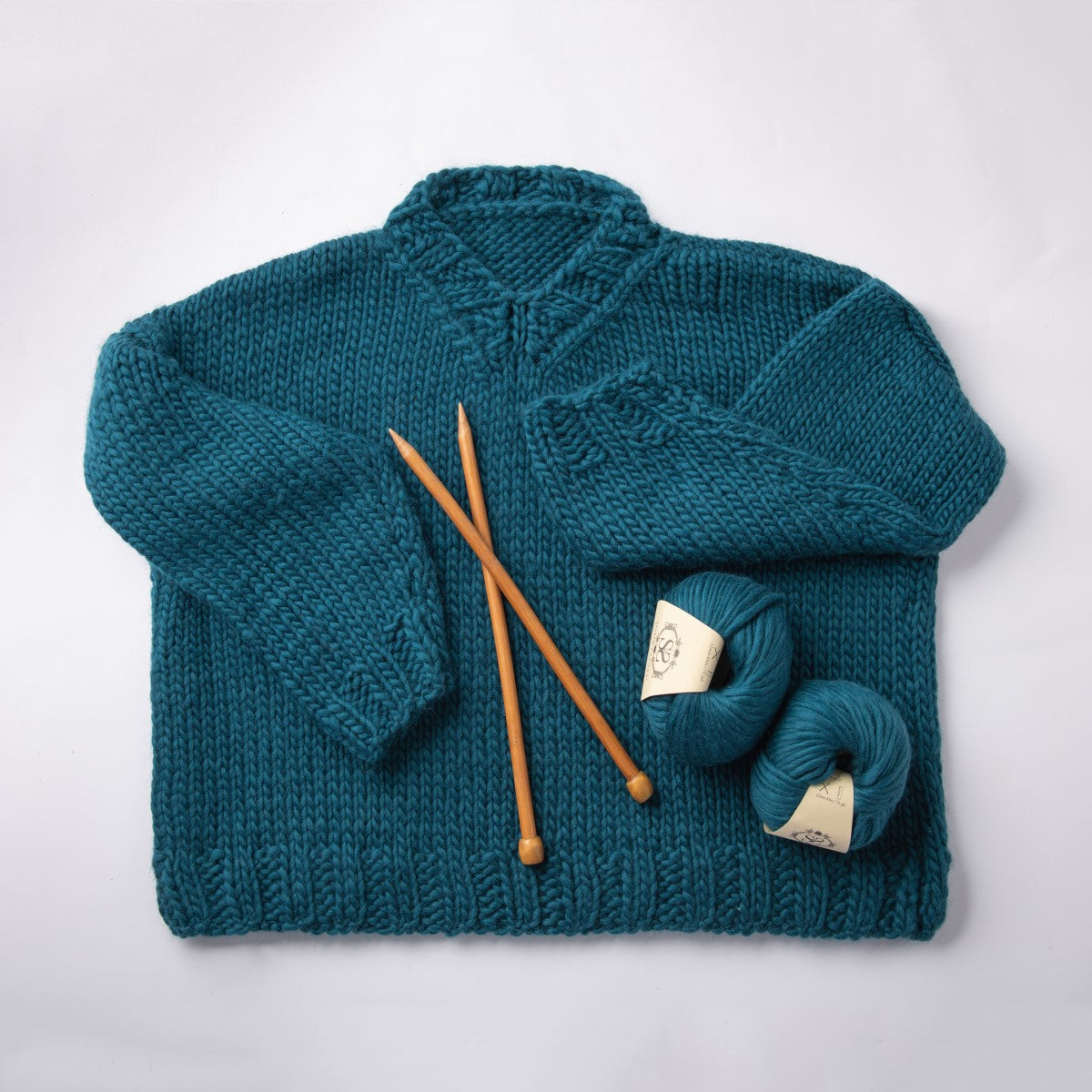 Pia Weekend Sweater Knitting Kit
