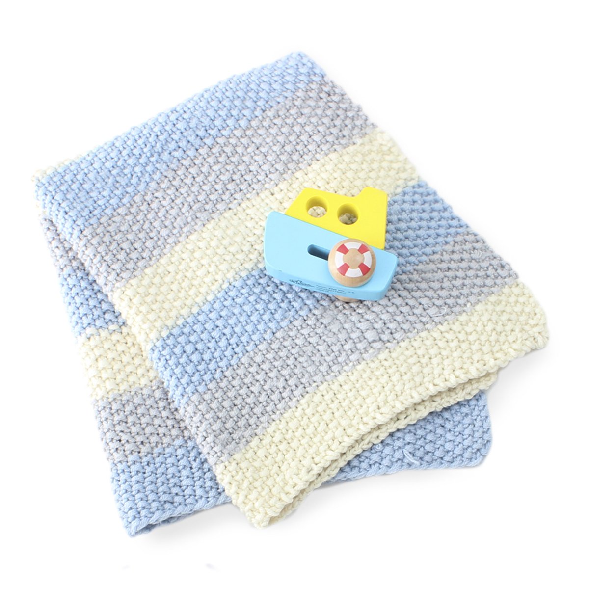 Stripey Blankie Knitting Kit