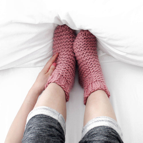Easy Slumber Socks Downloadable Pattern