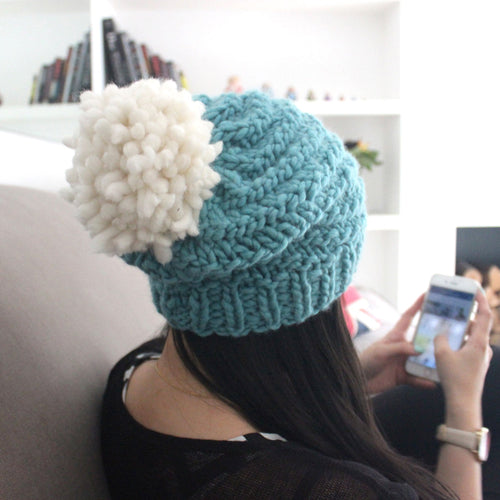 Luca Pom Hat Downloadable Pattern