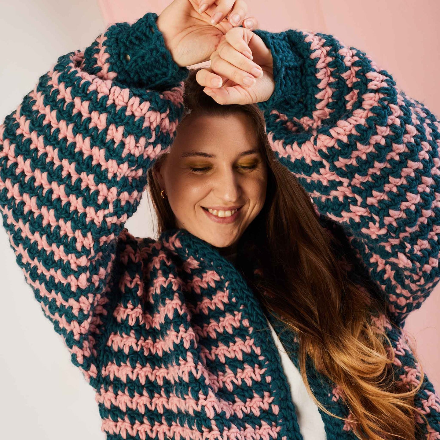 Houndstooth cardigan deals