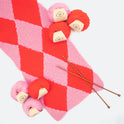 Calan Diamond Scarf Knitting Kit