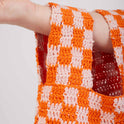 Clovelly Checkered Shopping Bag Crochet Kit