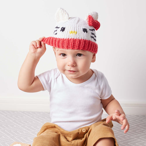 Hello Kitty: Hello Kitty Mini Hat Knitting Kit