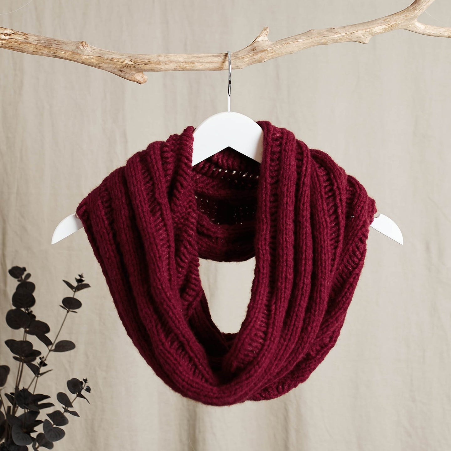 Siena Infinity Snood Downloadable Pattern