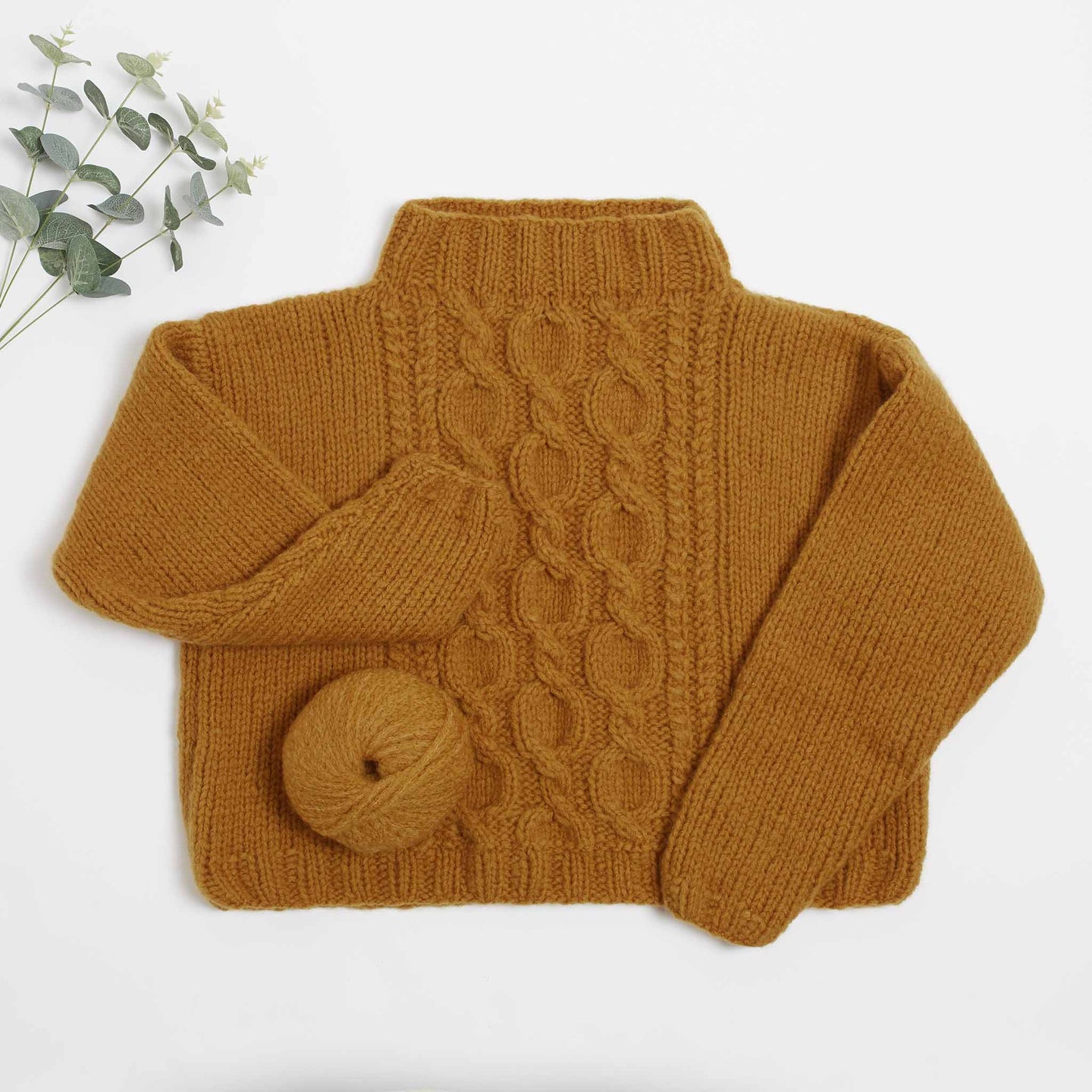 Venezia Cable Sweater Downloadable Pattern