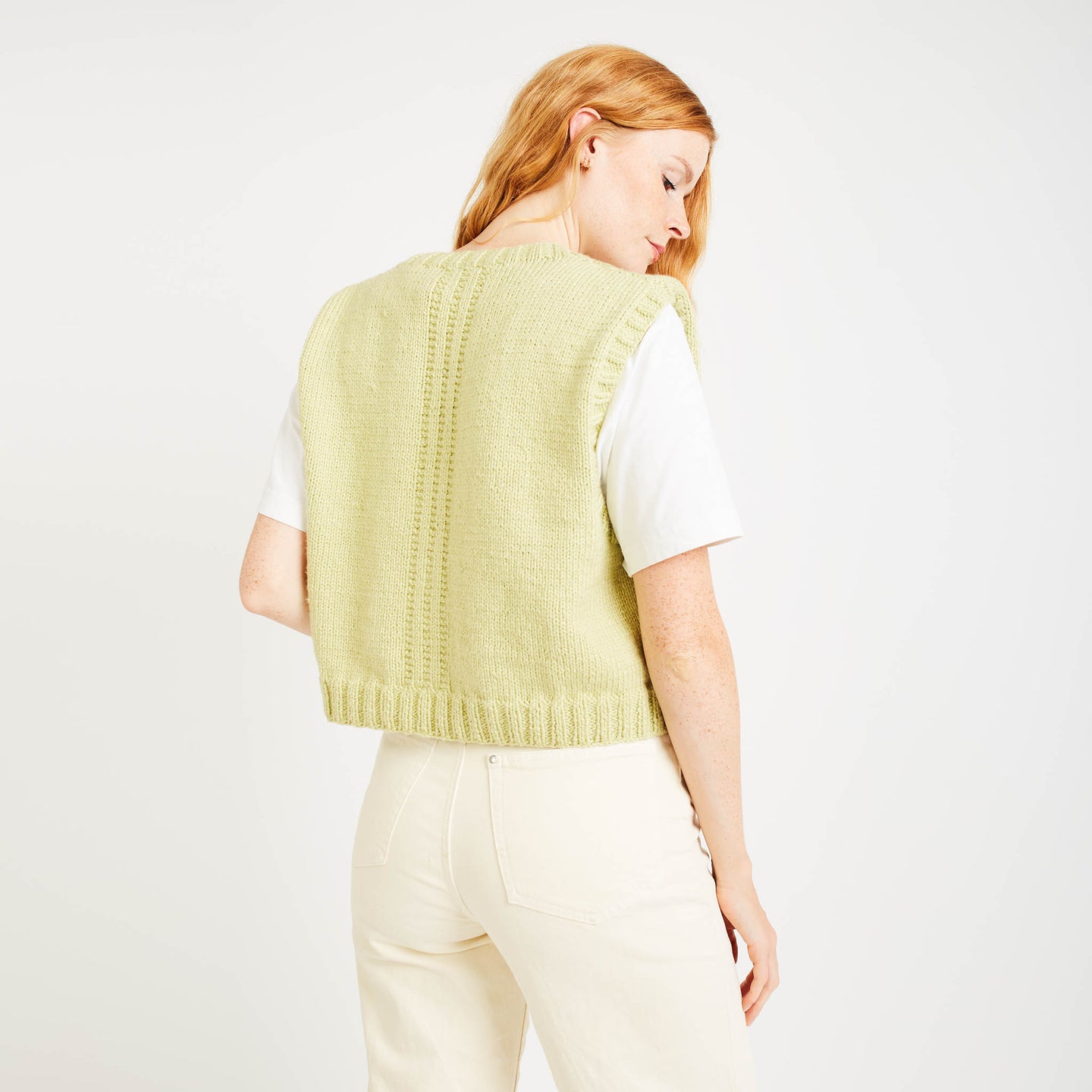 Agartha Knitted Vest Downloadable Pattern