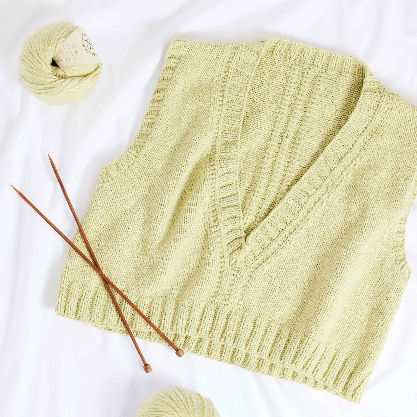 Agartha Knitted Vest Downloadable Pattern