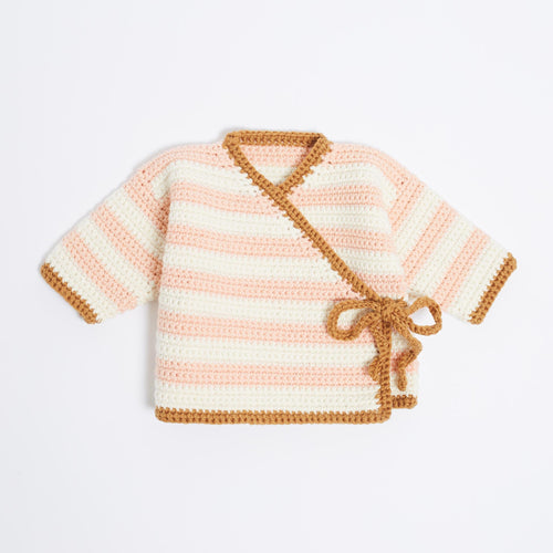Sophie la girafe: Baby Wrapover Top Crochet Kit