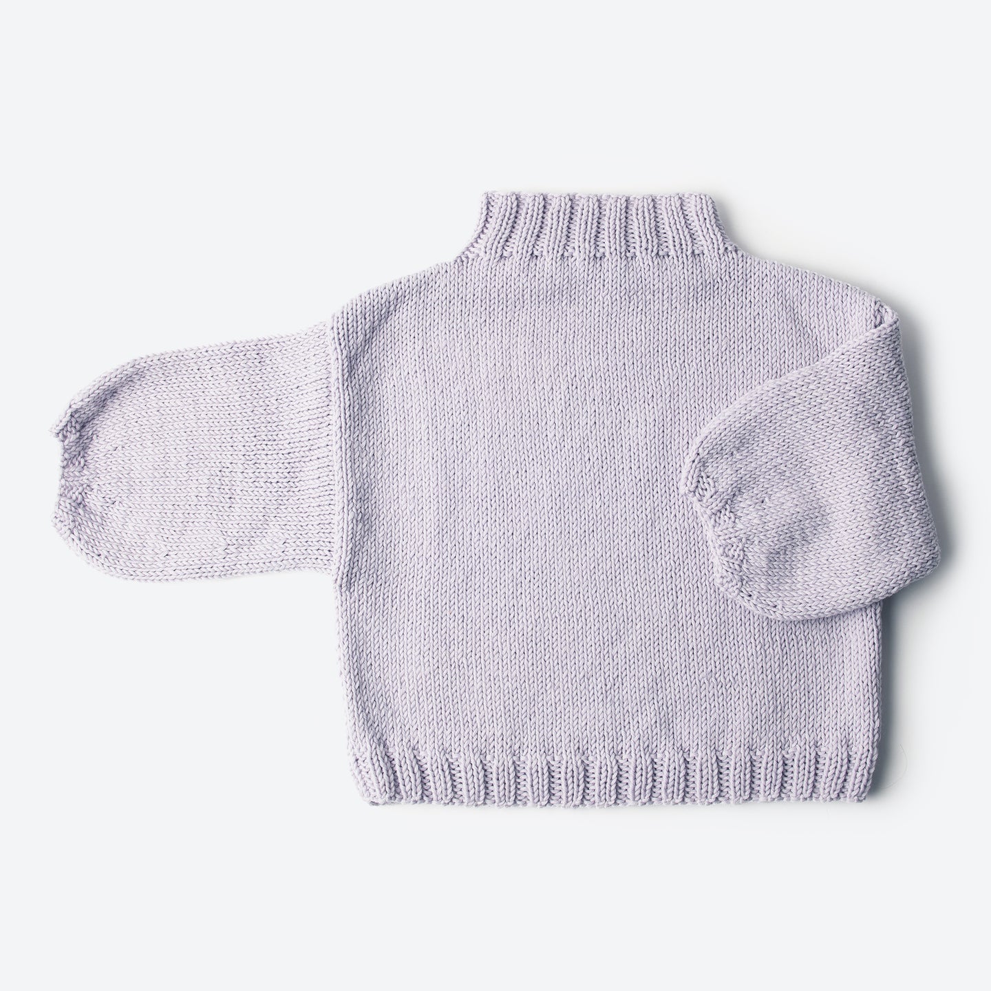 Bell sleeve mock neck sweater hot sale