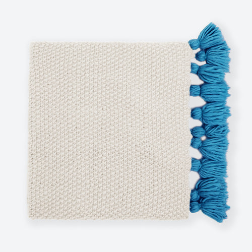 Chunky Tassel Throw Downloadable Pattern