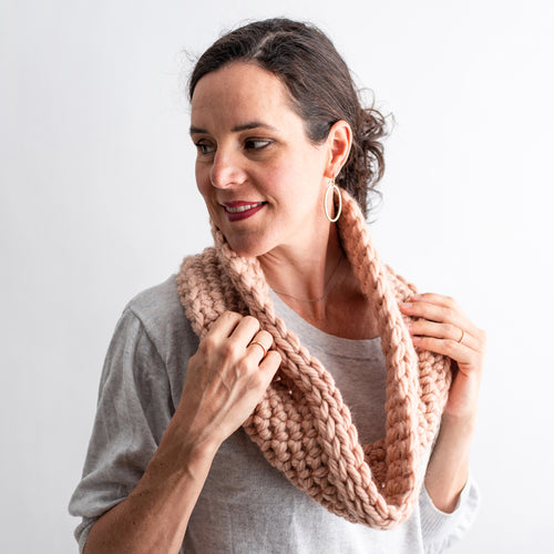 Chunky Weekend Cowl Downloadable Pattern