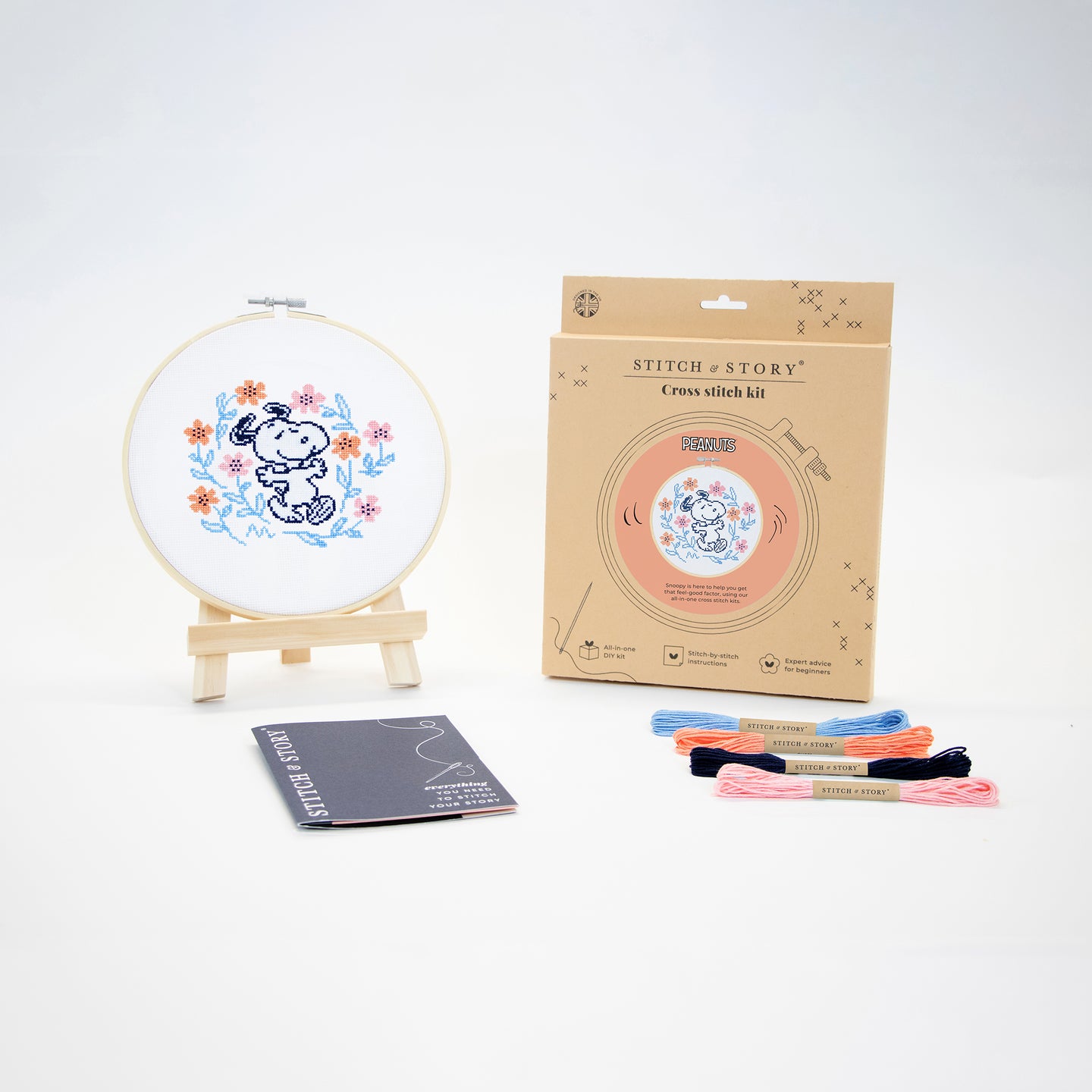 Peanuts: Snoopy Dancing Cross Stitch Kit