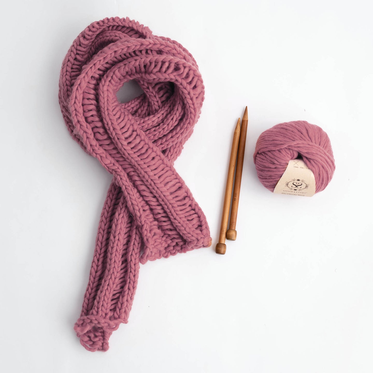 Drop Lay Scarf Downloadable Pattern