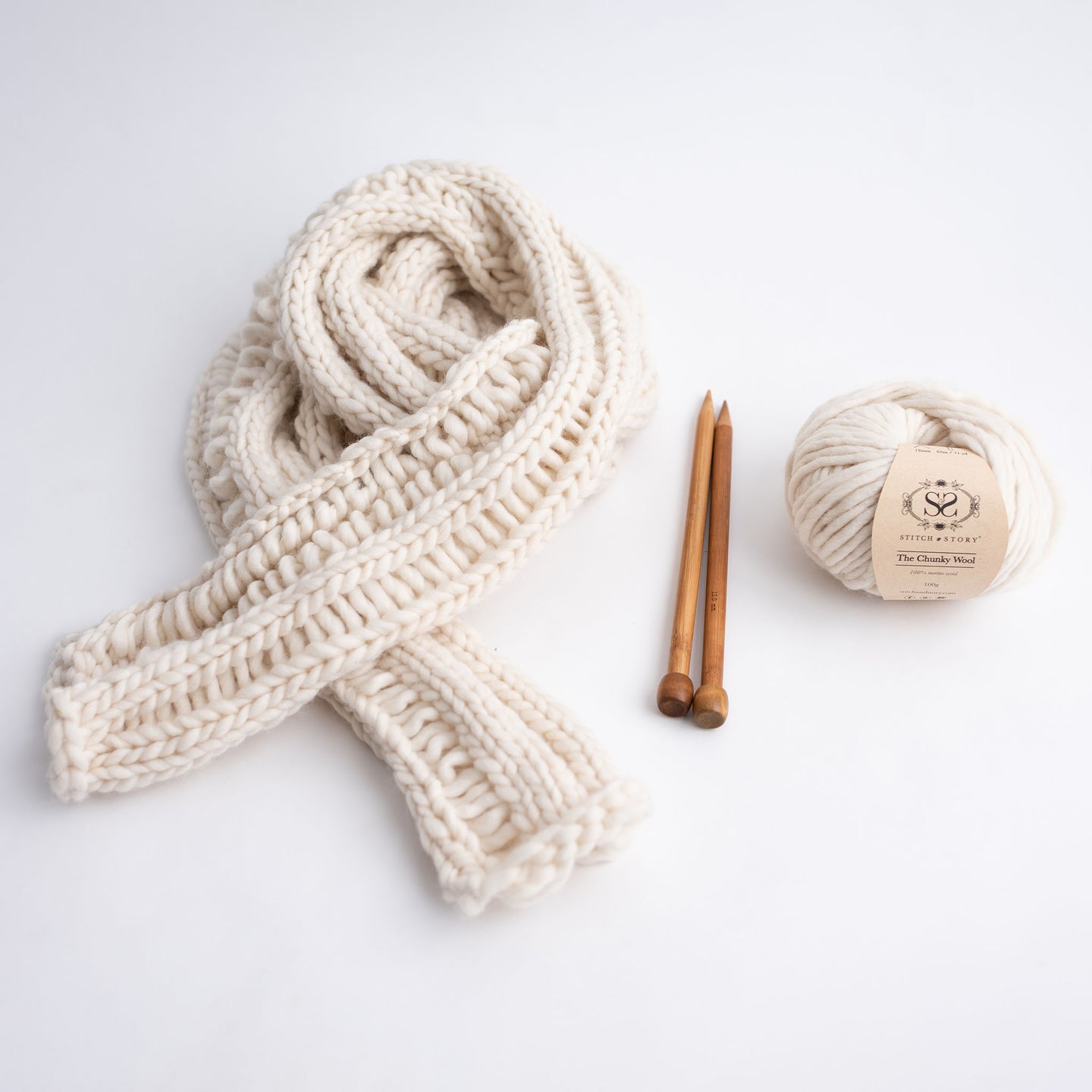 Drop Lay Scarf Downloadable Pattern