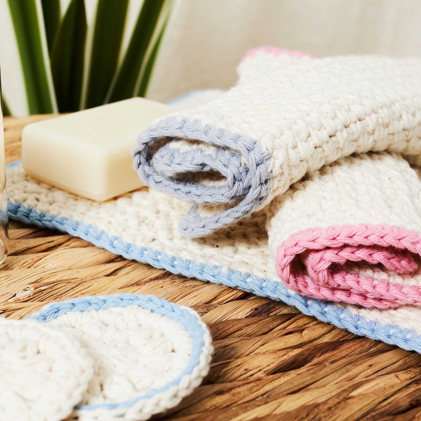 Eco Washcloth Set Downloadable Pattern