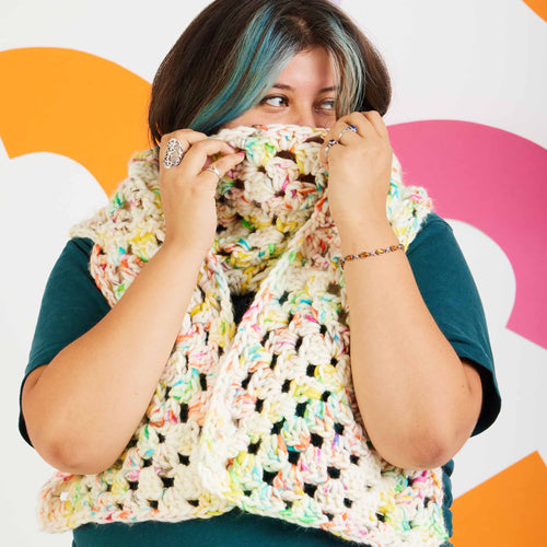 Hopscotch Crochet Scarf Downloadable Pattern
