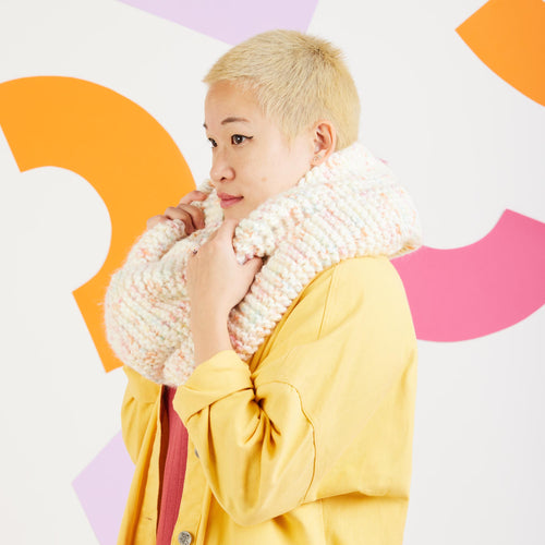Hot Lava Infinity Scarf Downloadable Pattern