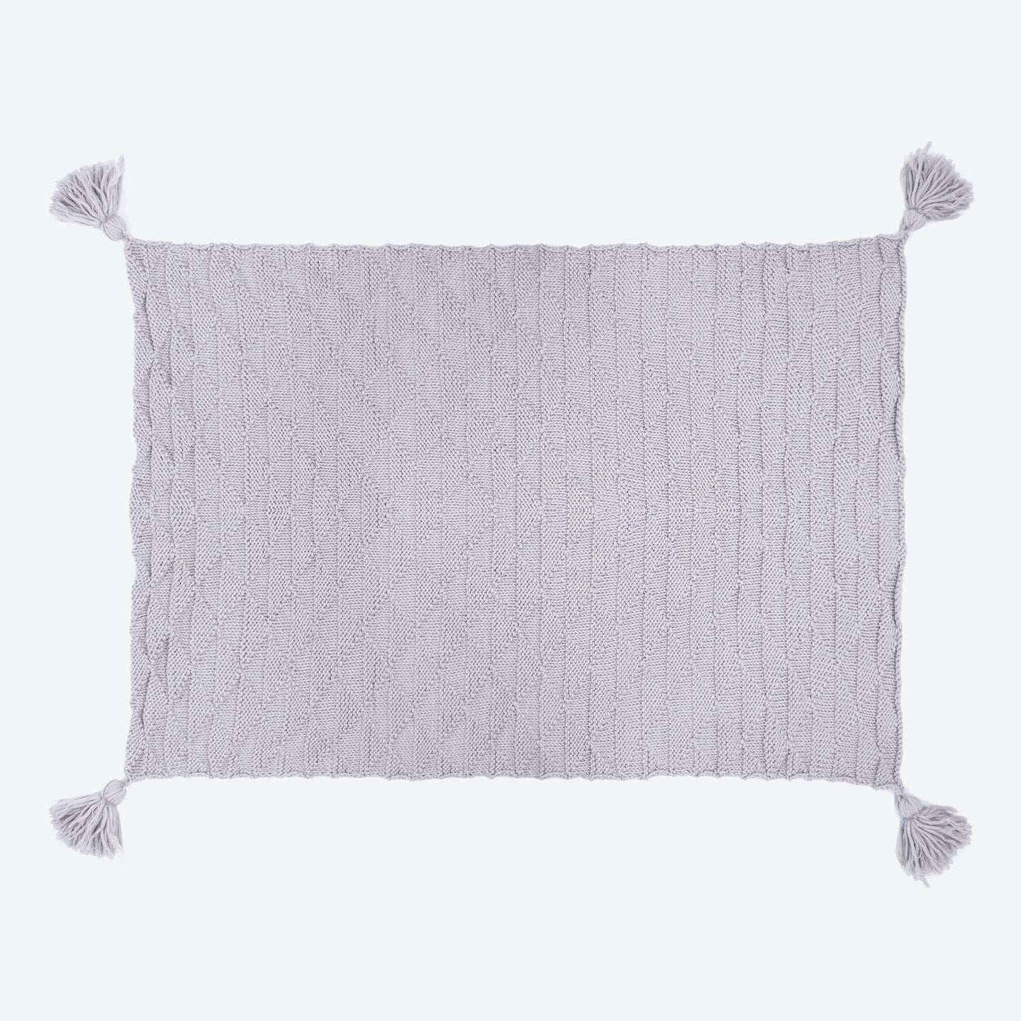 Ivy Geometric Blanket Knitting Kit Merino Stitch Story