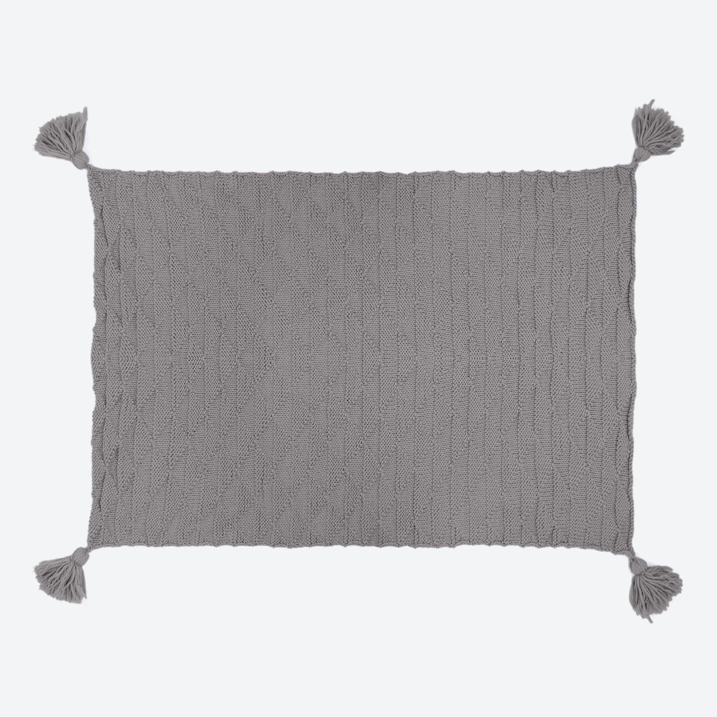 Ivy Geometric Blanket Knitting Kit Merino Stitch Story